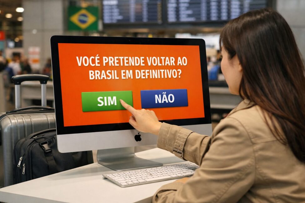 Você pretende voltar ao Brasil? PESQUISA ALTERNATIVA