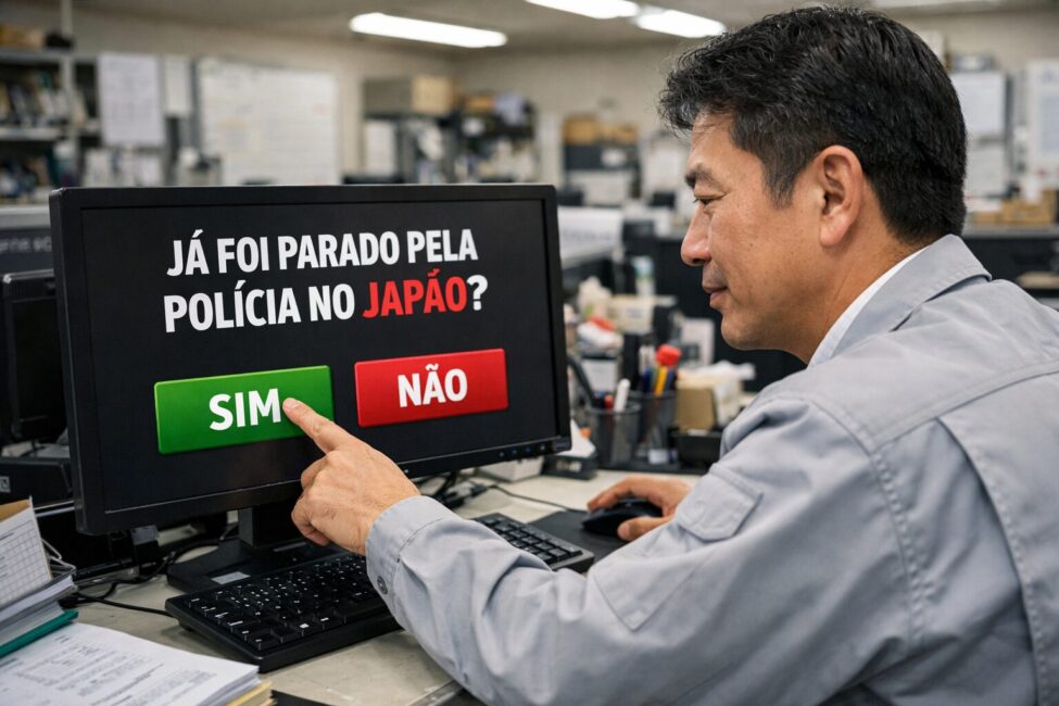 Pesquisa: já foi abordado pela polícia no Japão? Tem medo de ser?